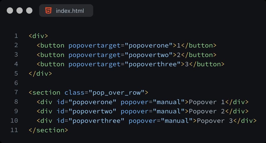 Basic Popover